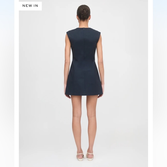 Hill House Home The Holly Dress in Dark Navy Size Large - Picture 3 of 6